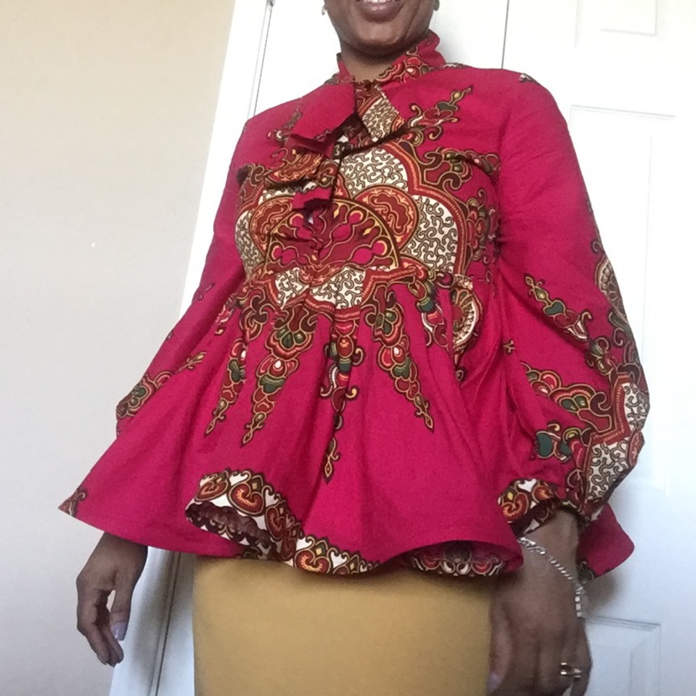 Peplum blouse